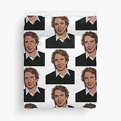 Alan Rickman Duvet Cover