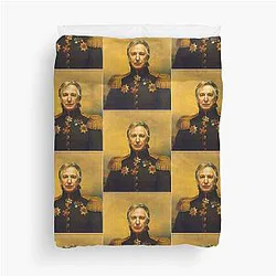 Alan Rickman Duvet Cover