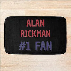 Alan Rickman Fan Bath Mat