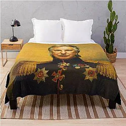 Alan Rickman Throw Blanket