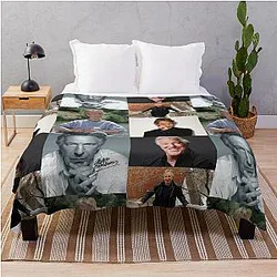 Alan Rickman Signed Blanket