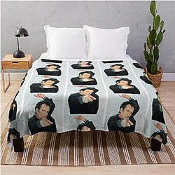 Alan Rickman Throw Blanket