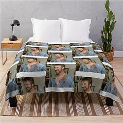 Alan Rickman Throw Blanket