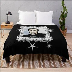 Alan Rickman Fandesign Throw Blanket Starshine