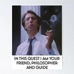 The Interrogator - Alan Rickman Closet Land 1991 Poster