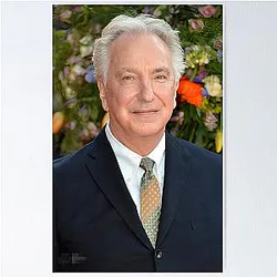 Alan Rickman handsome Film Poster