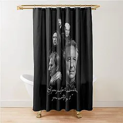 Alan Rickman Best Actor Shower Curtain