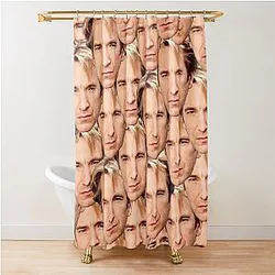 Alan Rickman Shower Curtain