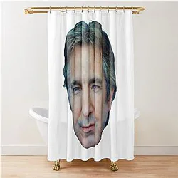 Alan Rickman Shower Curtain