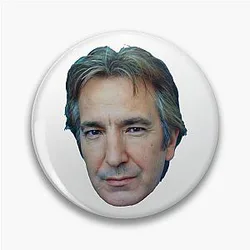 Alan Rickman Pin