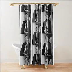 Alan Rickman Shower Curtain