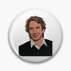 Alan Rickman Pin