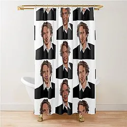 Alan Rickman Shower Curtain