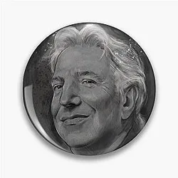 Alan Rickman Pin