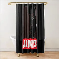 Alan Rickman Shower Curtain