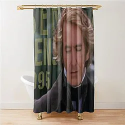 Colonel Brandon - Alan Rickman (Sense and Sensibility) Shower Curtain