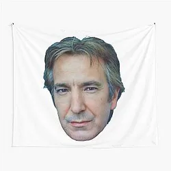 Alan Rickman Design Tapestry