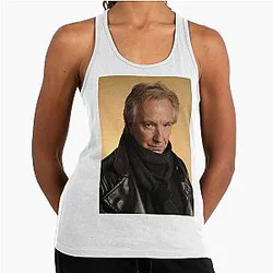 Alan Rickman Racerback Tank Top