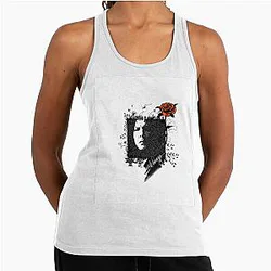 Alan Rickman Always Racerback Tank Top