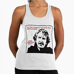 Jamie - Alan Rickman (Truly, Deeply, 1990) Racerback Tank Top