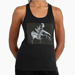 Alan Rickman Racerback Tank Top
