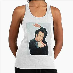 Alan Rickman Racerback Tank Top