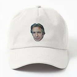 Alan Rickman Single Design Dad Hat