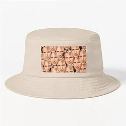 Alan Rickman Wears a Bucket Hat