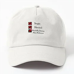 Mentally dating Alan Rickman Dad Hat