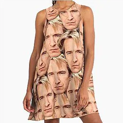 Alan Rickman Face Dress