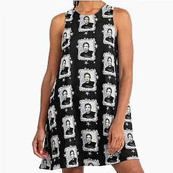 Alan Rickman Fandesign Starshine A-Line Dress