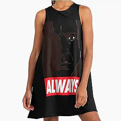 Alan Rickman A-Line Dress