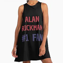Alan Rickman A-Line DressAlbum