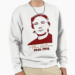 Alan Rickman Classic Pullover Sweatshirt