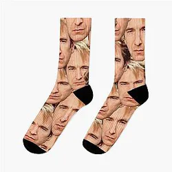 Alan Rickman Face Socks