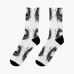 Alan Rickman Fan Design Socks