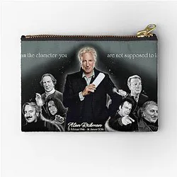 Alan Rickman Always Zipper Pouch