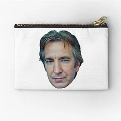 Alan Rickman single design Zipper Pouch