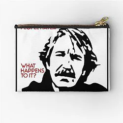Jamie - Alan Rickman (Truly, Deeply, 1990) Zipper Pouch