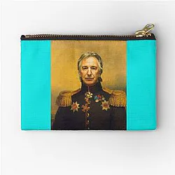 Alan Rickman Zipper Pouch