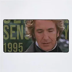 Colonel Brandon - Alan Rickman (Sense and Sensibility 1995) Desk Mat
