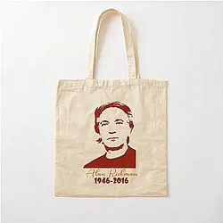 Alan Rickman Cotton Tote Bag