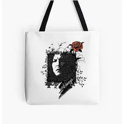 Alan Rickman Always Over Print Tote Bag