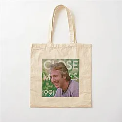 Sinclair Bryant - Alan Rickman Close My Eyes 1991 Cotton Tote Bag