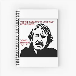 Jamie - Alan Rickman (Truly, Deeply, 1990) Spiral Notebook