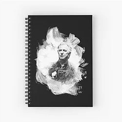 Alan Rickman Spiral Notebook