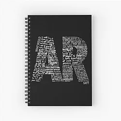 ALAN RICKMAN Spiral Notebook