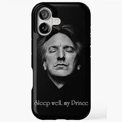 RIP Alan Rickman Sleep well my Prince 2 iPhone Tough Case