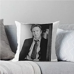 Alan Rickman Throw Pillow
