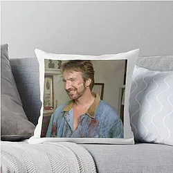 Alan Rickman Throw Pillow